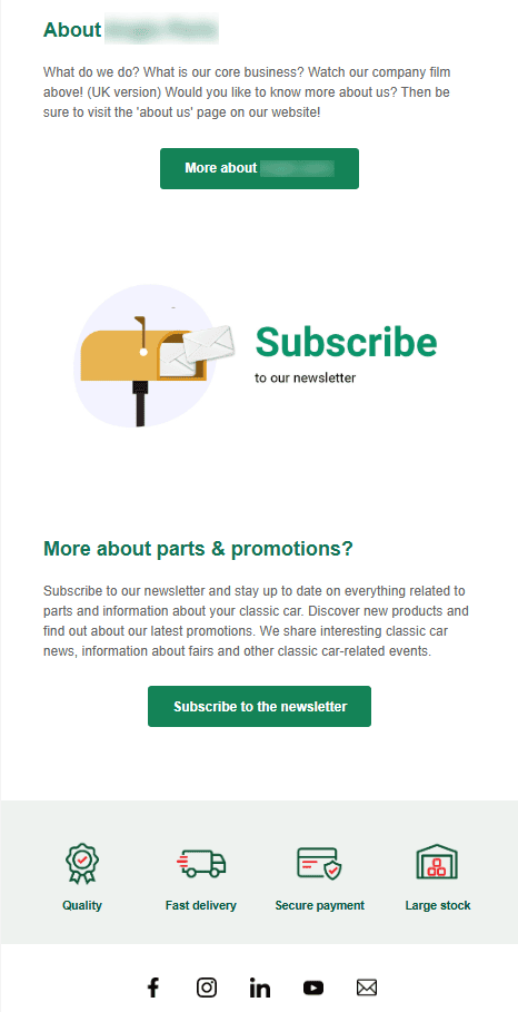 Email example made with the Stripo plugin