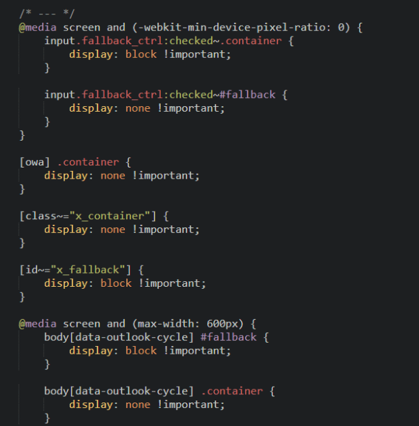 Fallback styles for flip card Fallback styles for flip card