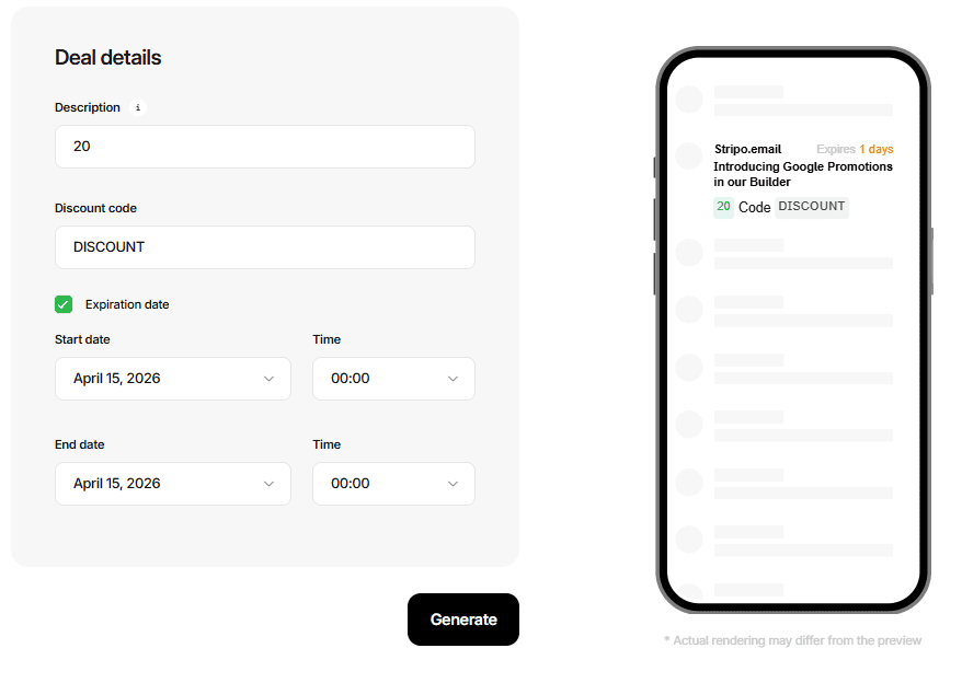 Deal annotation details