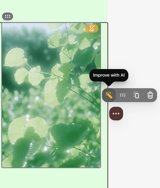 Improving image with AI