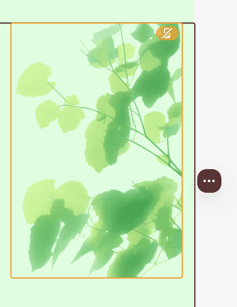 After removing a background from a product image