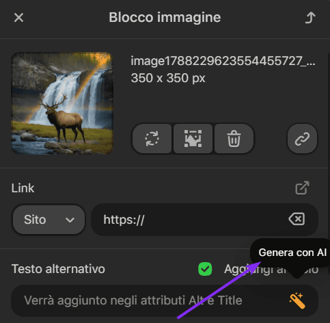 Generazione del testo alternativo con Stripo per migliorare l&rsquo;accessibilit&agrave; delle email
