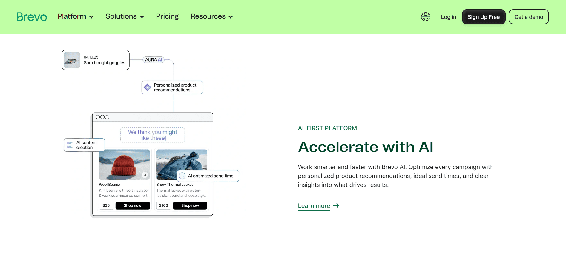 Plataforma de email marketing Brevo