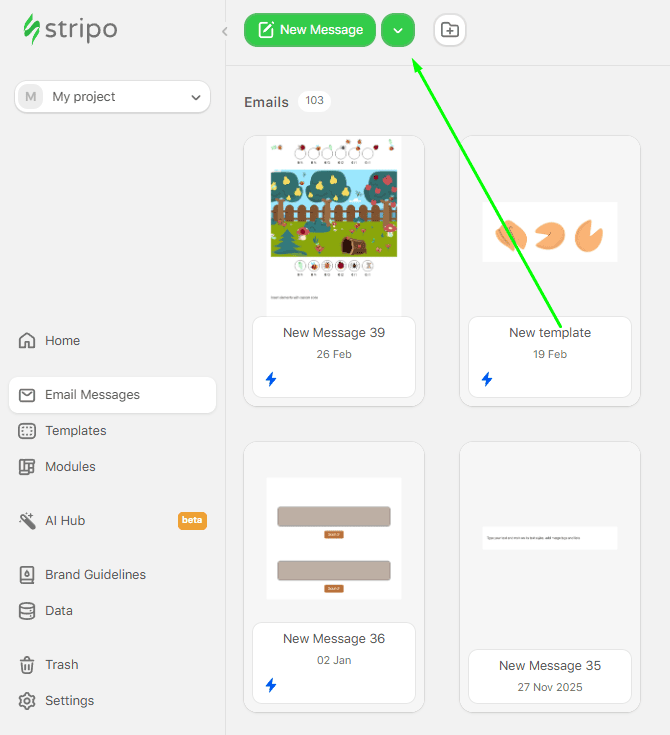 Import feature location Import feature location
