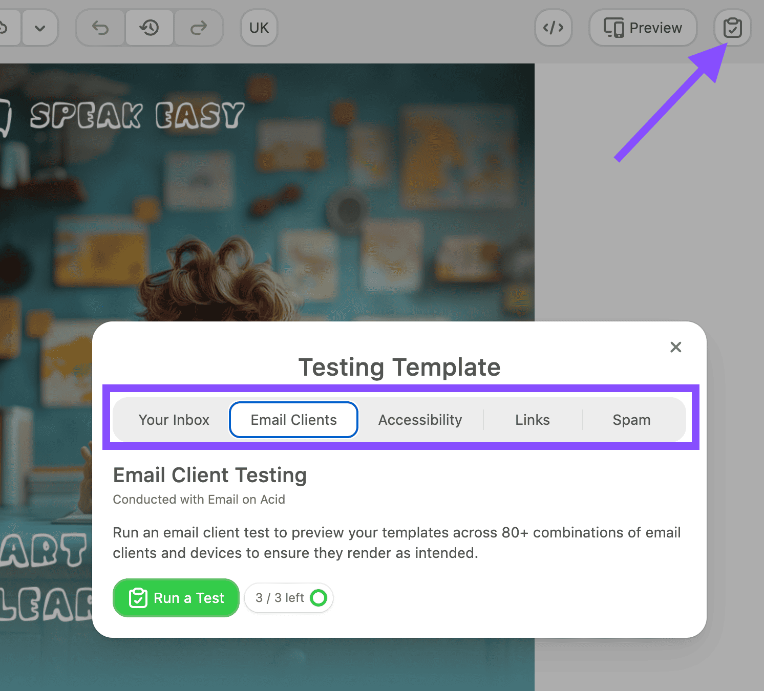 How to test email across different email clients using Stripo