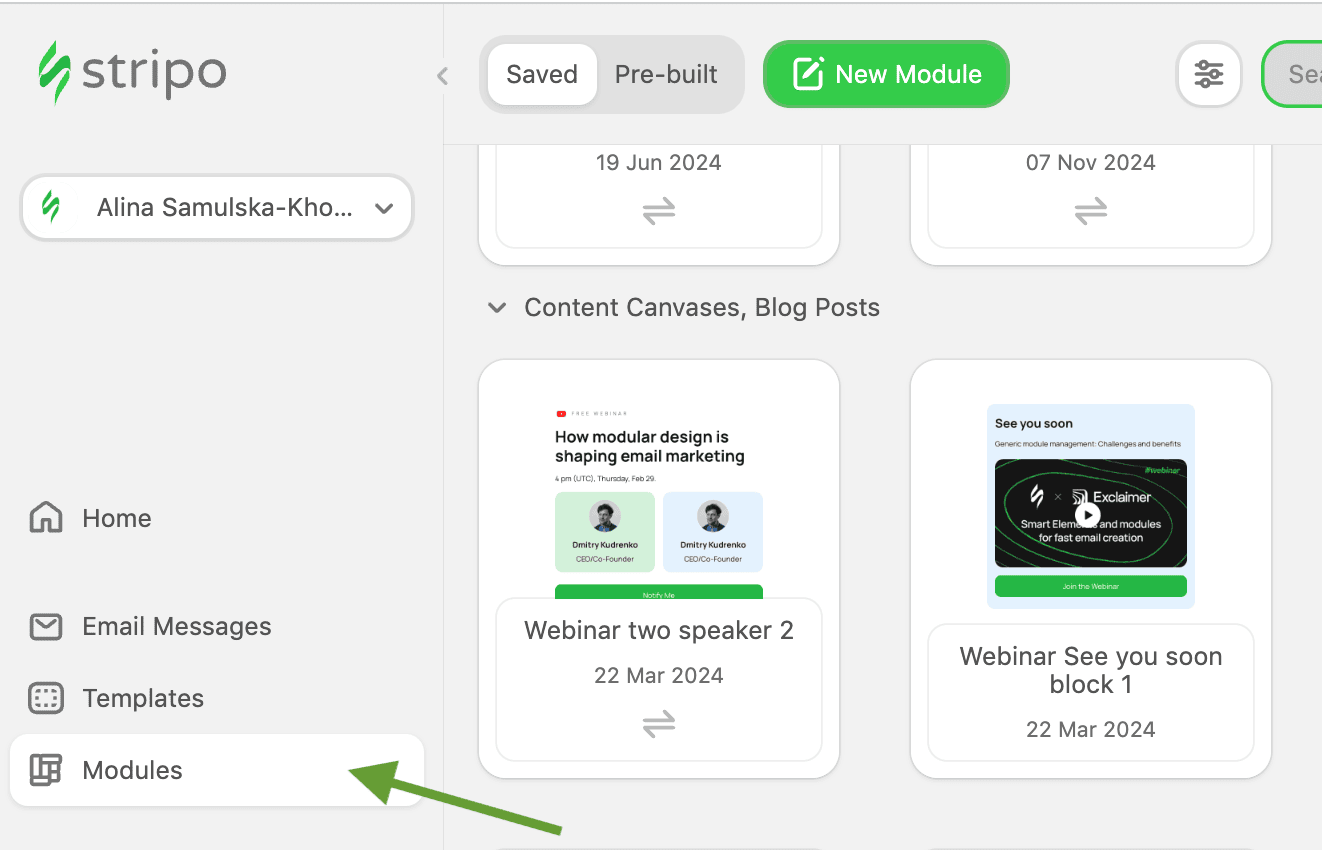 How the module library can speed up email production How the module library can speed up email production