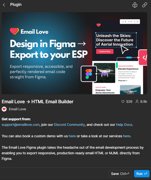 Email Love and Emailify Figma plugins ready for export to Stripo Email Love and Emailify Figma plugins ready for export to Stripo