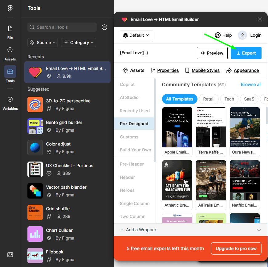 Open the Email Love plugin in Figma Open the Email Love plugin in Figma