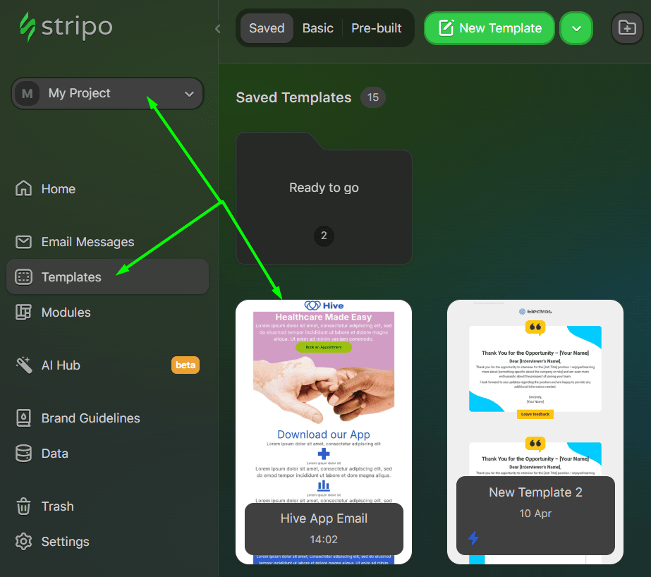 Email successfully imported into Stripo Email successfully imported into Stripo