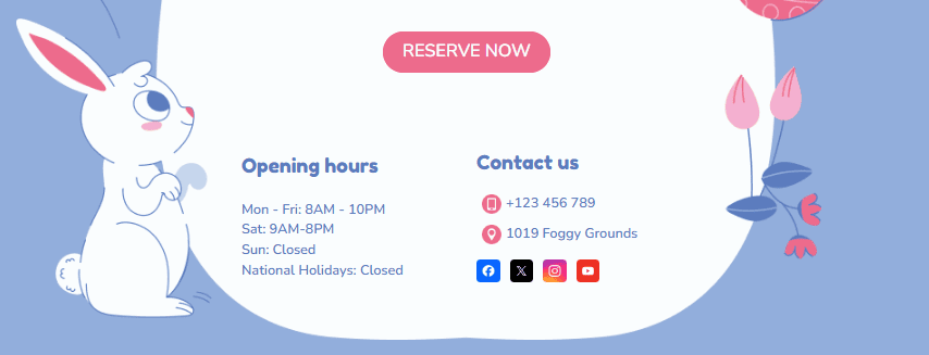 Rodapé de e-mail com estilo festivo Rodapé de e-mail com estilo festivo