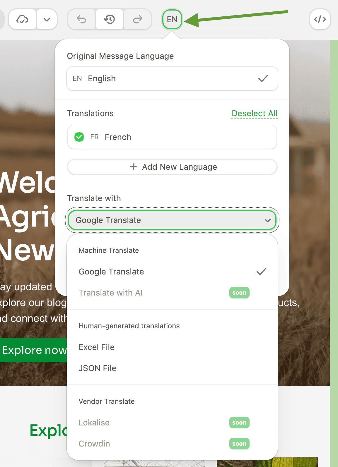 How to translate an email with Stripo How to translate an email with Stripo