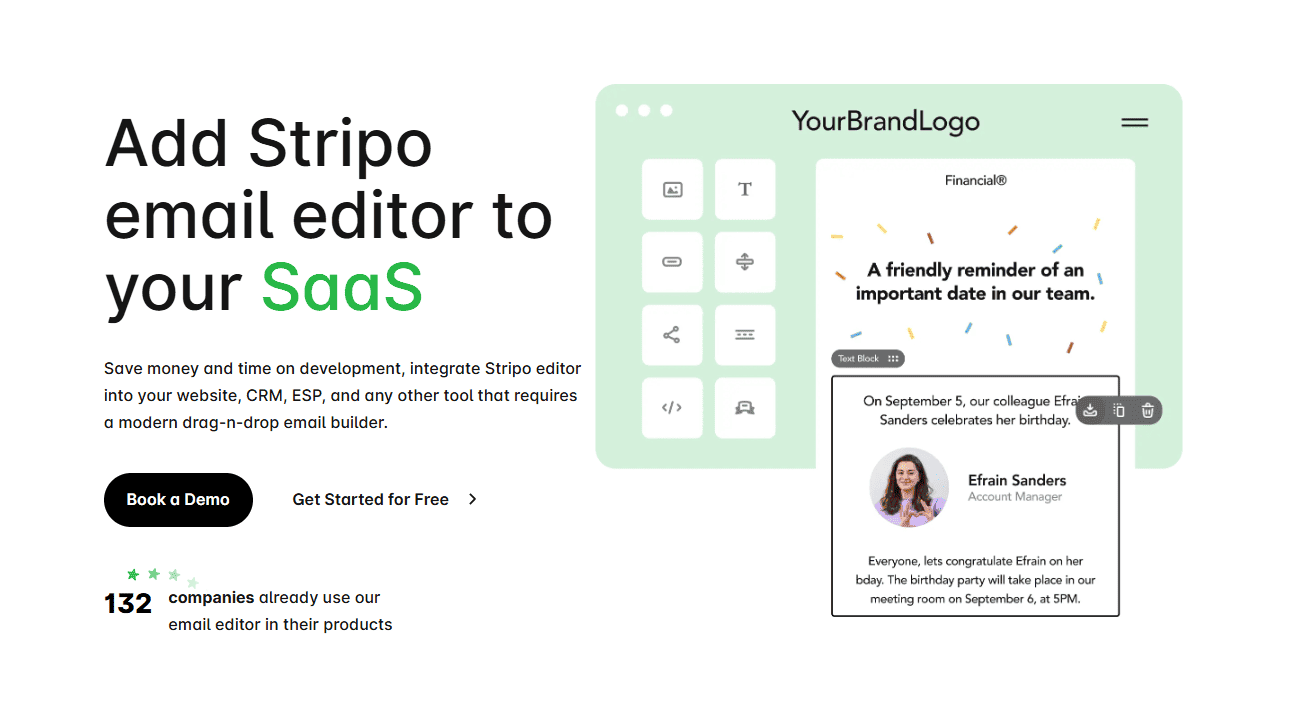 The Stripo Plugin demo page The Stripo Plugin demo page