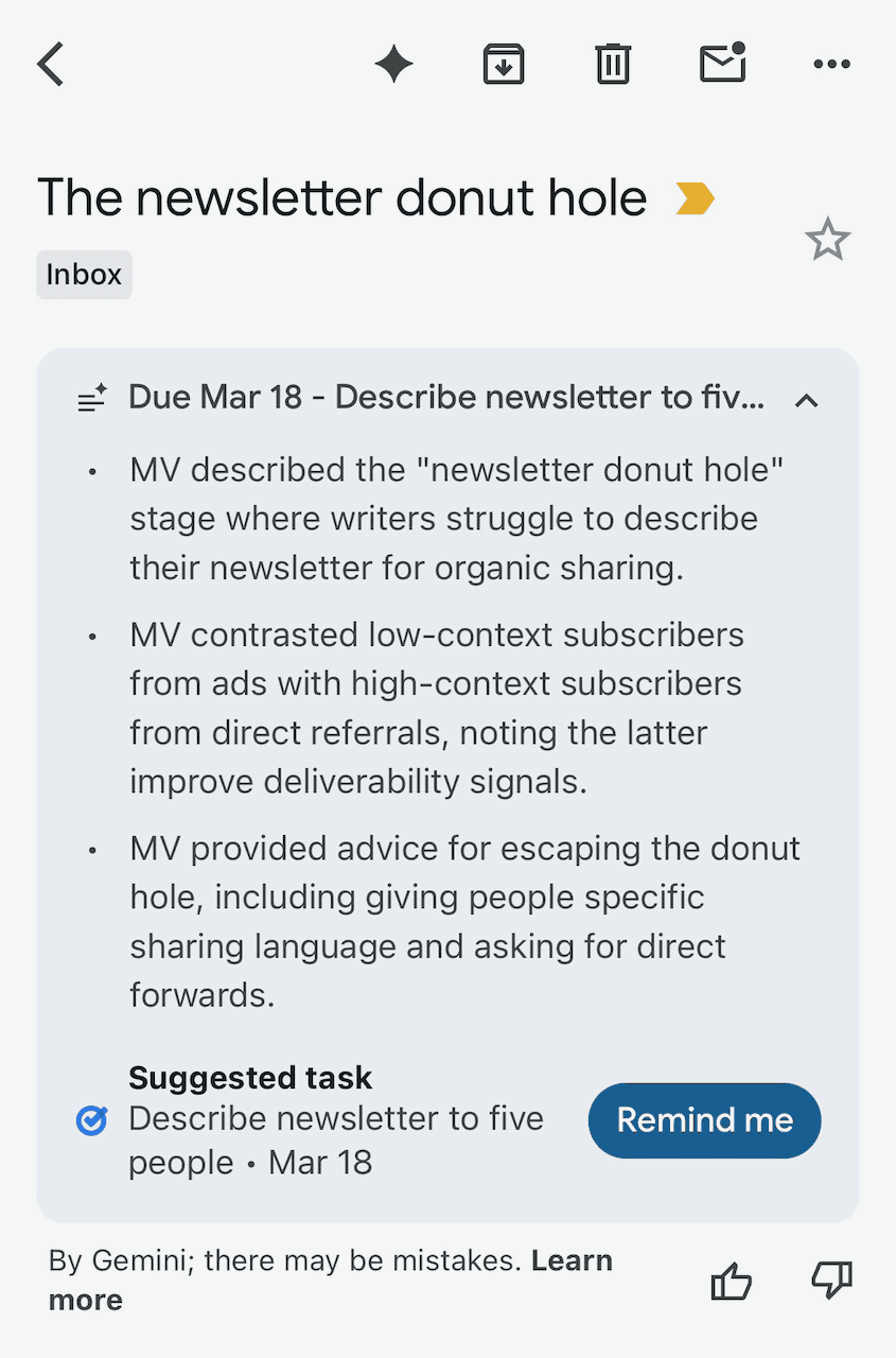 How AI-powered inbox feature reads emails How AI-powered inbox feature reads emails