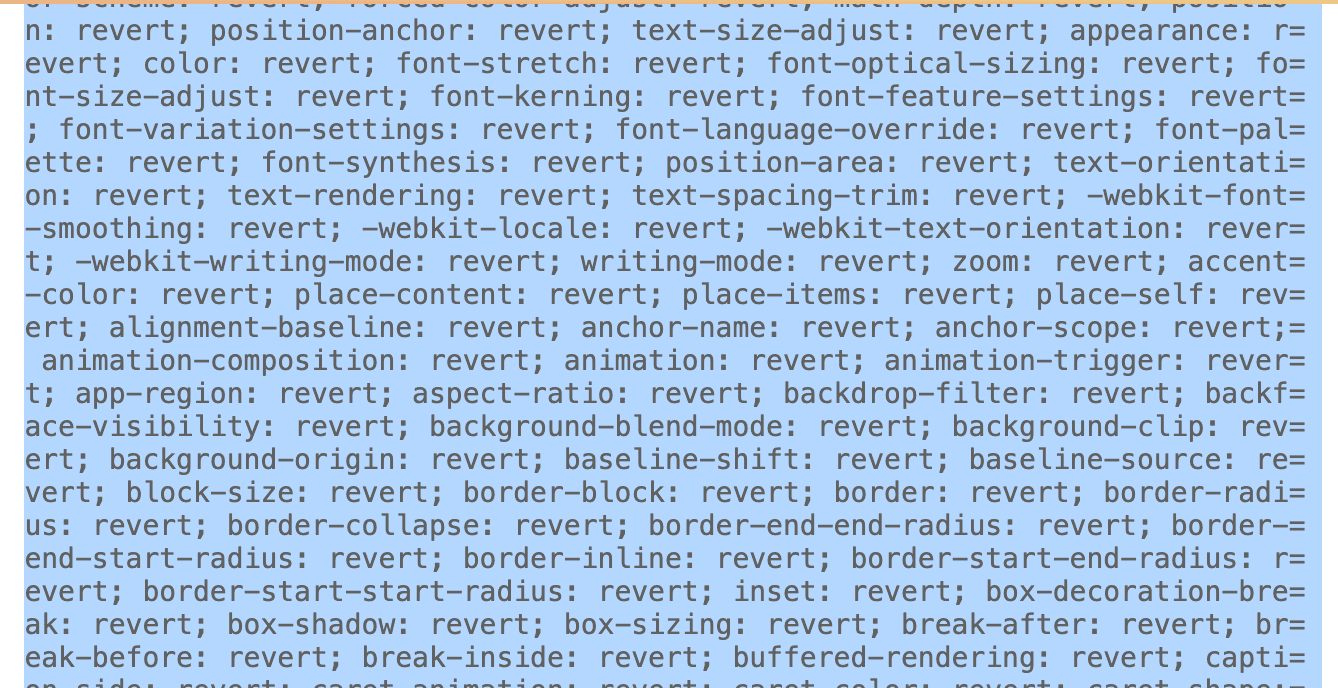 Example of HTML bloat in email Example of HTML bloat in email