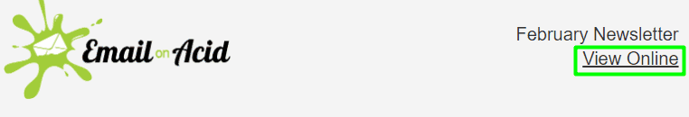A Stripo GIF in Outlook view online