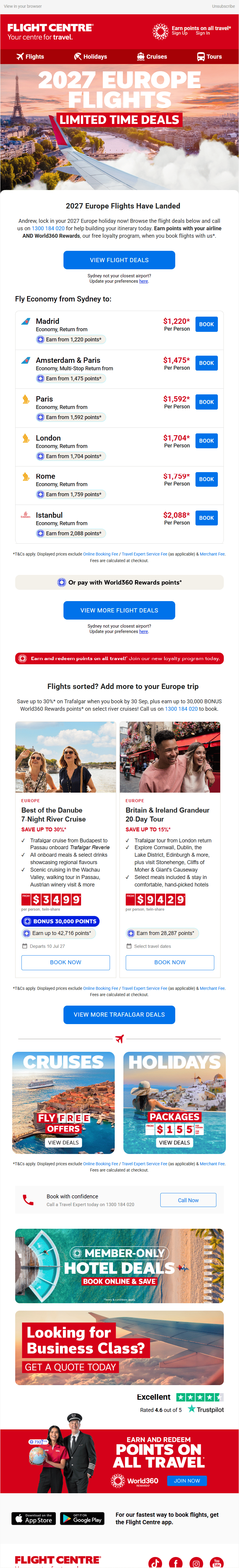 Example of an email from Email Love Example of an email from Email Love