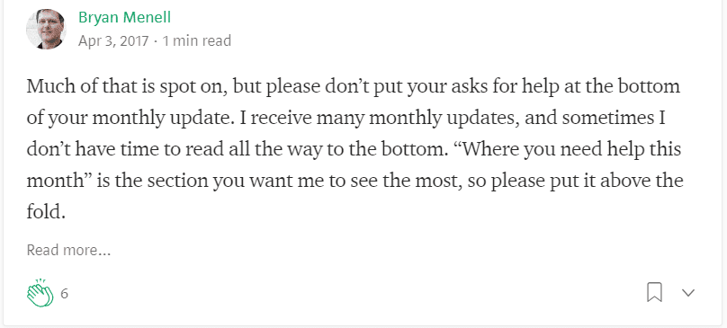 Stripo Comments on Medium StartUp Montjly update Stripo Comments on Medium StartUp Montjly update