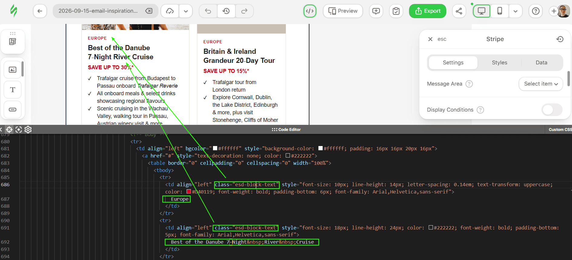 Adapting offer content as native Text blocks Adapting offer content as native Text blocks