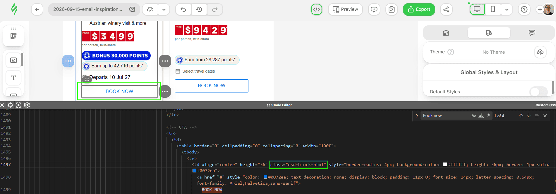Using esd-block-html for a custom CTA button Using esd-block-html for a custom CTA button