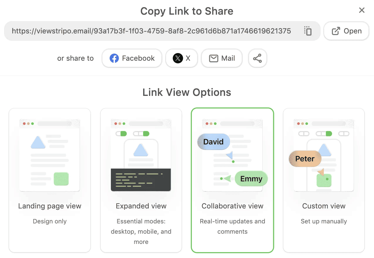 How to share an email preview in the Stripo editor How to share an email preview in the Stripo editor
