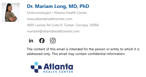 Formatting medical credentials correctly Formatting medical credentials correctly
