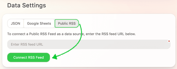 Connecter un flux RSS pour afficher le contenu mis &agrave; jour dans un e-mail