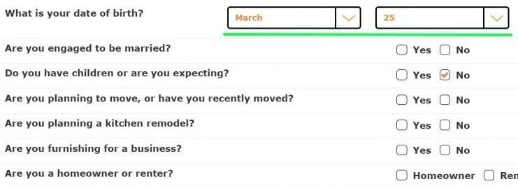 Stripo _ Happy Birthday Emails _ Registration Form by Ikea Stripo _ Happy Birthday Emails _ Registration Form by Ikea