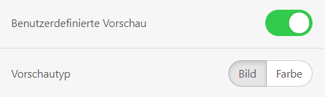 Benutzerdefinierte Vorschau in Stripo einstellen Benutzerdefinierte Vorschau in Stripo einstellen