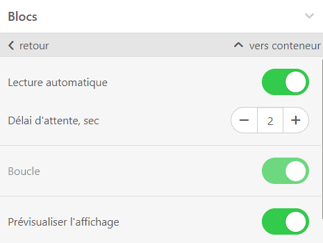 Configuration de votre carrousel AMP dans Stripo Configuration de votre carrousel AMP dans Stripo