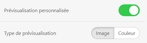 Réglage de l'aperçu personnalisé dans Stripo Réglage de l'aperçu personnalisé dans Stripo