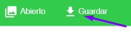 El botón de guardar _ Trabajar con el editor El botón de guardar _ Trabajar con el editor