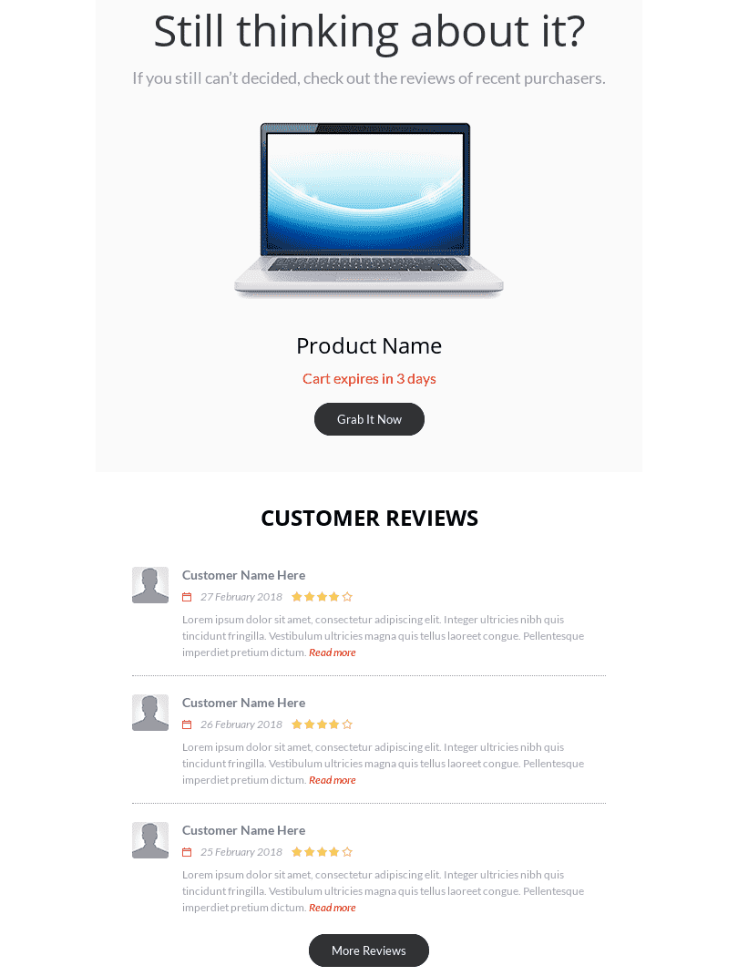 Abandoned cart Stripo social proof (1)