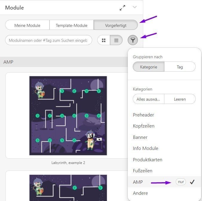 Vorgefertight - Kategorie