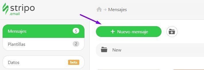 Nuevo mensaje Nuevo mensaje