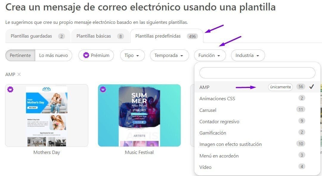 Plantillas predefinidas ES Plantillas predefinidas ES