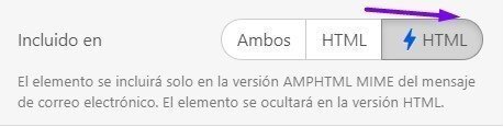 Incluido en AMPHTML bouton Incluido en AMPHTML bouton