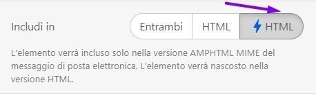 Includi in AMPHTML IT