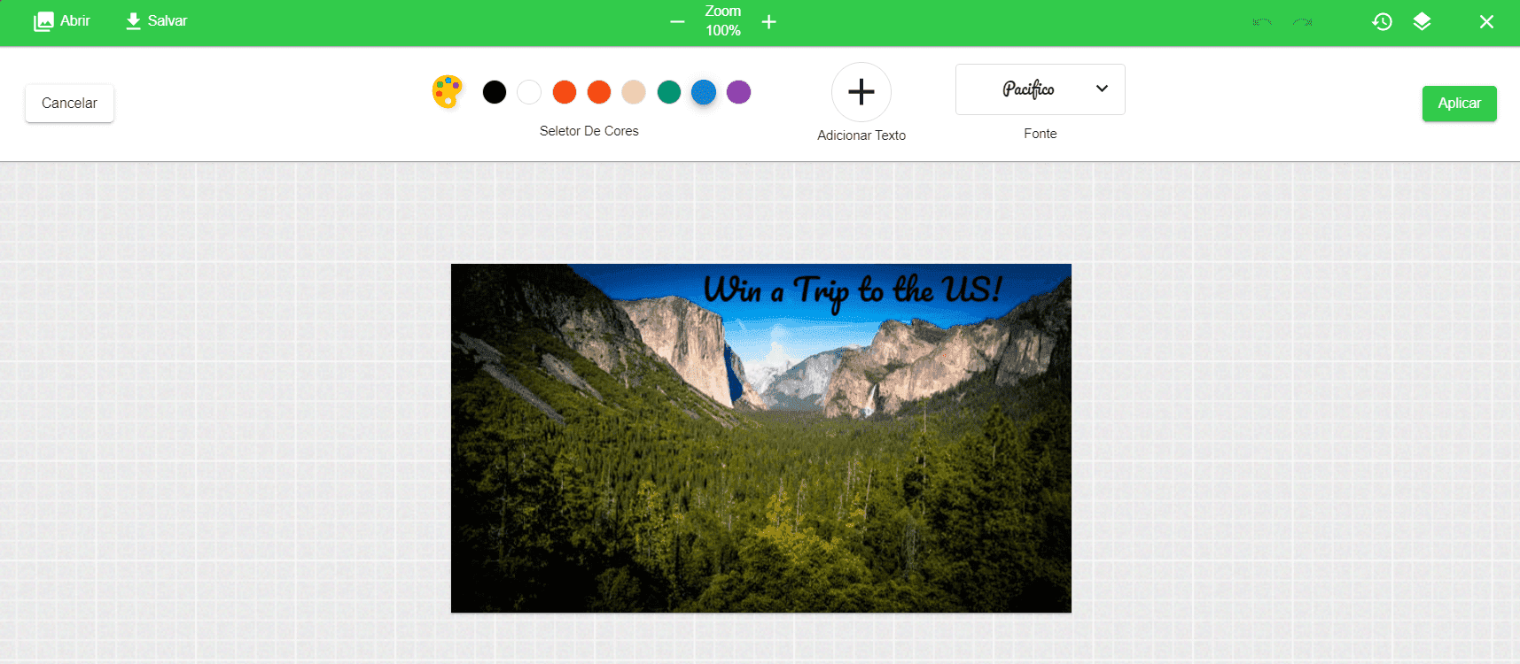 Editor de Fotos Incorporado