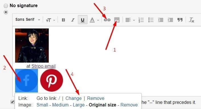 HTML-підпис у Gmail