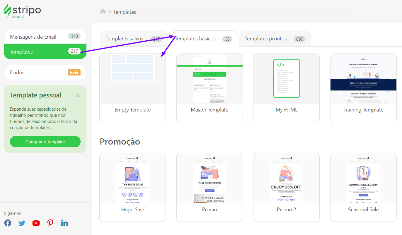 Criando e-mail do zero_Como exportar e-mail para Mailchimp Criando e-mail do zero_Como exportar e-mail para Mailchimp