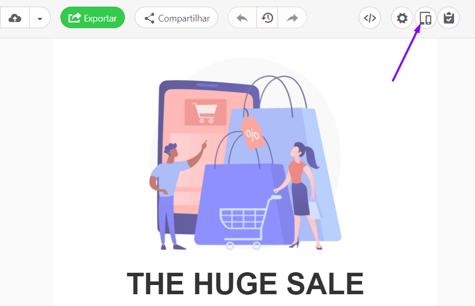 Modo de visualização de e-mails do Mailchimp Modo de visualização de e-mails do Mailchimp