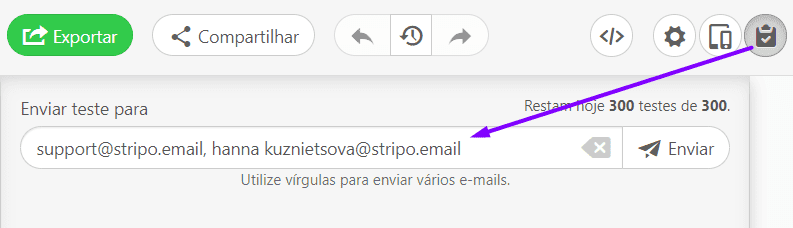 Enviando Emails de Teste_Exportar para Mailchimp Enviando Emails de Teste_Exportar para Mailchimp