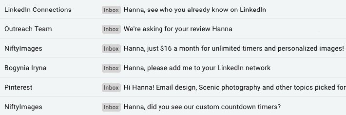 Esempio di Email Dinamica Oggetto Personalizzato Esempio di Email Dinamica Oggetto Personalizzato