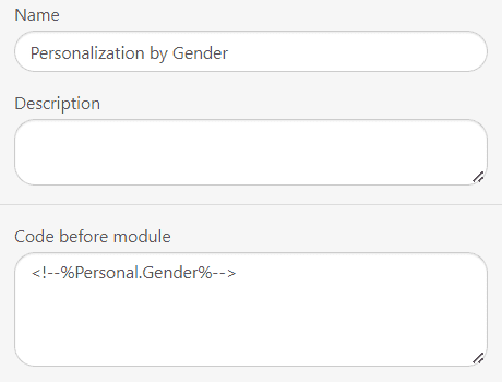 Giving Names to Conditions Giving Names to Conditions