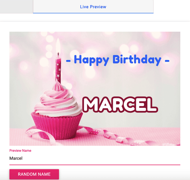 Contenuto Dinamico dell'Email Anteprima Nome Casuale Contenuto Dinamico dell'Email Anteprima Nome Casuale