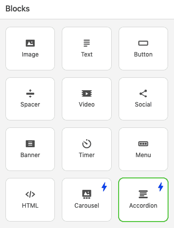 Building AMP Accordion_AMP Accordion Block Building AMP Accordion_AMP Accordion Block