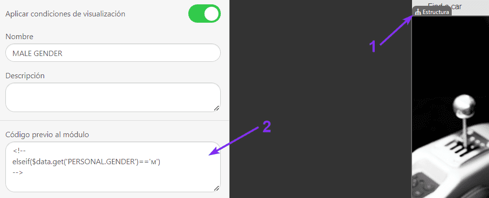 Trabajar en las Condiciones