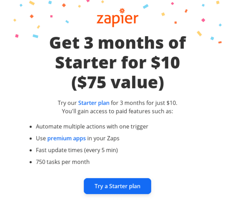 Зміст листа залежить від типу підписки Зміст листа залежить від типу підписки