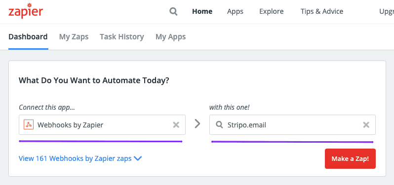 Making a Zap with Zapier_Choosing Hooks Making a Zap with Zapier_Choosing Hooks