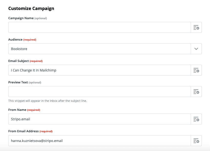 Customizing Your Campaign Customizing Your Campaign